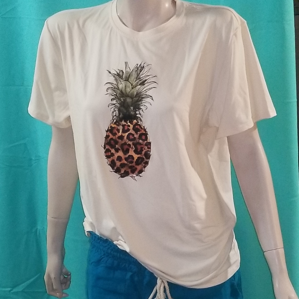 Leopard pineapple Tee